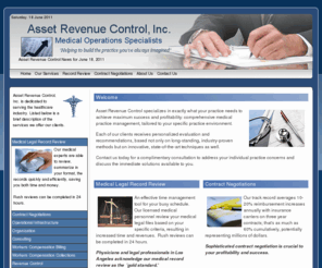 asset-rev.com: Asset Revenue Control - Home
Asset Revenue Control, LLC is dedicated to serving the healthcare industry.