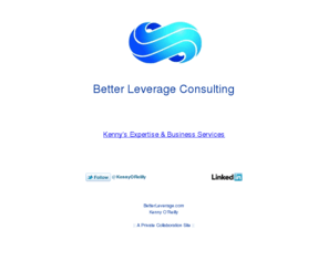betterleverage.com: BetterLeverage by Kenny OReilly
BetterLeverage helps companies identify and monetize new opportunities.