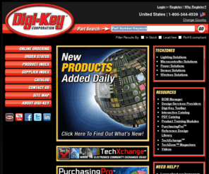 digi-keyengineers.com: Electronic Components Distributor | DigiKey Corp. | US Home Page
Shop DigiKey, distributor of thousands of electronic components and parts from hundreds of trusted suppliers. Find solutions for your technology projects!