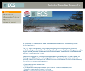 ecoconsultingservices.com: Home - Ecological Consulting Services Inc.
Ecological Consulting Services Inc