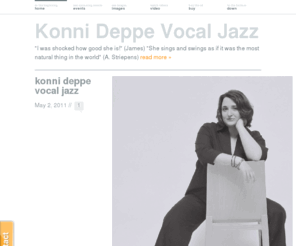 konni-deppe.de: home
konni deppe jazz vocalist germany weimar music gesang musik 