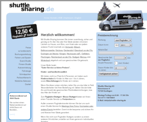 shuttlesharing.com: Shuttle Sharing
Shuttle-Sharing, der andere Flughafentransfer