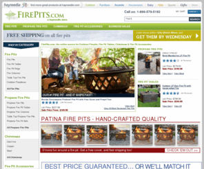 allfirepits.com: Shop Outdoor Fire Pits, Chimineas & Fire Pit Accessories at FirePits.com
Enjoy the outdoors with a fire pit from Fire Pits. Shop a variety of propane gas & wood burning outdoor firepits, fire pit tables & chimineas for sale up to 30% off!