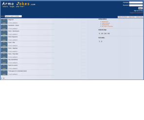 armojokes.com: ArmoJokes.com - Share, Laugh, and Live!
