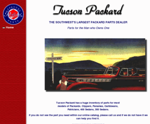 packardpartsonline.com: Packard Parts Online
Packard parts, for your Clipper,
Patrician, Deluxe 400, Caribbean, Panama