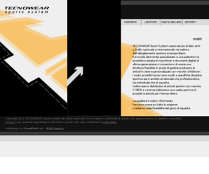 tecnowear.net: TECNOWEAR sports system
