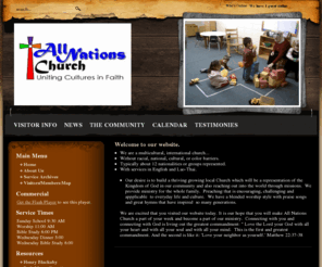 all-nations-church.net: Welcome to our website.
A Church for All Nations to Worship Christ.