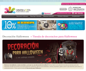 decoracion-halloween.es: DECORACION HALLOWEEN - Tienda Online De Decoracion Halloween Y Artículos De Decoracion Para Halloween 2010
Decoracion-Halloween.es - Tienda De Decoración Para Halloween Con Artículos Muy Baratos - Decoración Halloween Es Una Tienda Online De La Red de Disfrazzes.com - tiendas de disfraces online