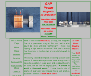 gap-power.com: GAP Power, Magnetic Neutralization
Magnetic Neutralization