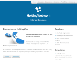 holdingweb.com: HoldingWeb.com - diseño de paginas web, SEO, posicionamiento en buscadores, internet marketing, e-commerce
HoldingWeb.com es una empresa joven que apunta a innovar en servicios y soluciones basadas en internet