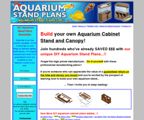 aquarium-stand-plans.com: DIY Aquarium Stand Plans - Woodworking Plans ...
