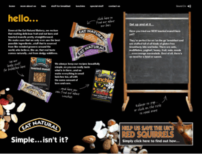 eatnatural.co.uk: Welcome to Eat Natural - Fruit and Nut Bars, Snacks and Breakfast Food.
Welcome to Eat Natural. Come and see what we do down at the Makery