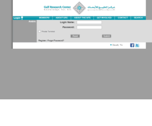 grc.cc: Gulf Research Center - Home Page
Gulf Research Center is an independent think tank to support the decision making on political, economical, social and security issues, as related to the GCC states and the Gulf countries in the Middle East.