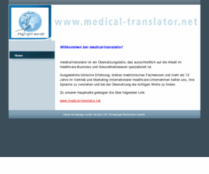 medicaltranslators.org: Meine Homepage - Home
Meine Homepage
