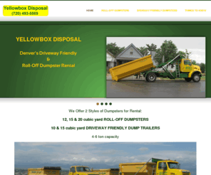 yellowboxrolloff.com: Yellowbox Disposal | Denver Dumpster Rental
Denver's Driveway Friendly & Roll Off Dumpster Rental Company