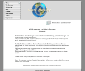 web-answer.de: Startseite Web-Answer
all