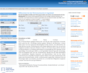 wohnungeningolstadt.com: Wohnungen in Ingolstadt mieten ihre Wohnungssuche
Wohnungsmarkt mit umfangreichen Mietangeboten, Gesuchen und Inseraten von Wohnungen in Ingolstadt. 