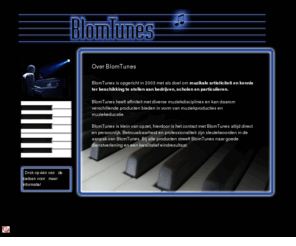 blomtunes.com: BlomTunes - Tunes en soundtracks
BlomTunes voor soundtrack, reclametune en arrangementen. Blomtunes maakt muziek voor film, reclame en mediapresentatie.