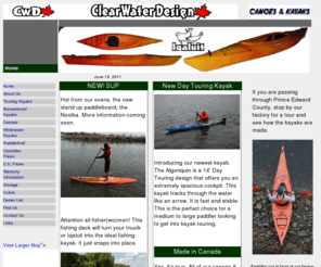 ClearWater Design Canoes, Kayaks, &amp; Massive Whitewater Kayaks 