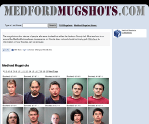 medford mugshots jackson jail county