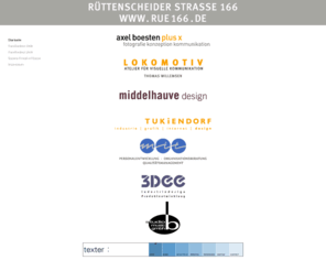 webdesign-essen.net: Startseite
Zusammenschluß von Designern unterschiedlicher Schwerpunkte in Essen-Rüttenscheid.