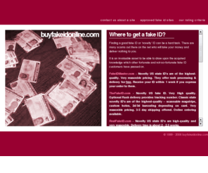 buyfakeidonline.com: Buy Fake ID Online . Com - Where to buy Fake IDs Novelty Fake Drivers License Identification
Buy fake ID online. Where to buy fake ids and novelty fake ids from trusted fake id site reviews.