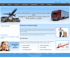 crayfordfreight.com: Welcome to Crayford Freight
Welcome to Crayford Freight