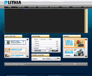 lithiaassuredservice.com: Lithia Auto Stores - Cars, Trucks, SUVs, Selling New and Used Vehicles. Truck Dealer
Lithia sells new & used Toyota, Dodge, Ford, Jeep, Honda, BMW, Hyundai, Chevrolet, Chrysler & Kia cars, trucks & SUVs - Oregon, Washington, California, Iowa, Texas, Nevada, Idaho, Alaska, Montana, Colorado