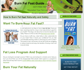 burnfatfastguide.com: How To Burn Fat Fast Naturally And Safely
Burn Fat Fast. Click to check out the best way to burn fat and quick weight loss tips for great health.
