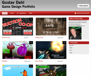 gustavdahl.net: Gustav Dahl Game design Portfolio
Young Danish game developer