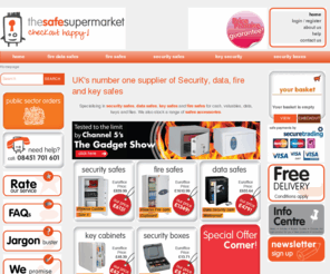 thesafesupermarket.com: Safes | Security Safes | Electronic Safes | Fire | Data | Office | Security Lockers
The Safe Supermarket - The UK safes company with local delivery. Shop online for security safes by Phoenix safes, Sentry Safes, Chubb Safes and many more with a full range of data safes, electronic safes, fire safes, office safes, key safes, deposit safes for the office, workplace and home. Buy your safes online