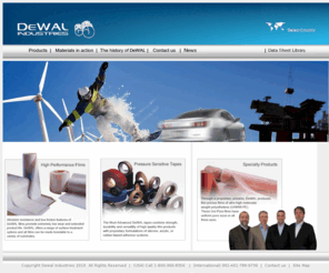 dewal.com: Skived PTFE and UHMW from DeWAL Industries
