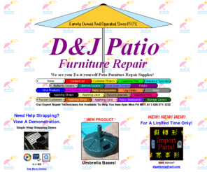 Djpatio Com Welcome To D J Patio Furniture Repair Www Djpatio Com