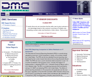 dmcvaluations.com: DMC Valuations
Computer Valuations - FMV, RVFs 