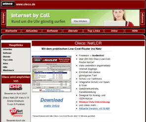 internet-by-call.net: Oleco::NetLCR | www.oleco.de
