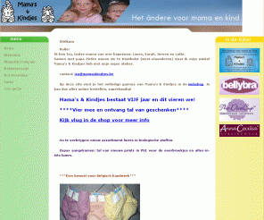 mamaskindjes.be: Mama's & Kindjes: het ándere voor mama en kind!
webshop met het andere voor mama en kind.