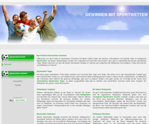 sportwetten-gewinnen.net: Gewinnen mit Sportwetten
Tipp und Tricks für Sportwetten Gewinner