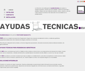 ayudastecnicas.eu: Ayudas Tecnicas para Geriátricos ||| Ayudastecnicas.eu
HQE ofrece una amplia gama de ayudas técnicas homologados para geriátricos.