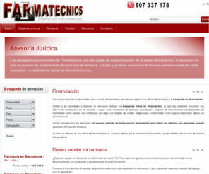 farmatecnics.com: Farmatecnics-Compra venta de farmacias
Compra-venta de farmacias