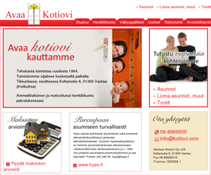 kotiovi.com: Vantaan Kotiovi Oy LKV - Etusivu
Vantaan Kotiovi Oy