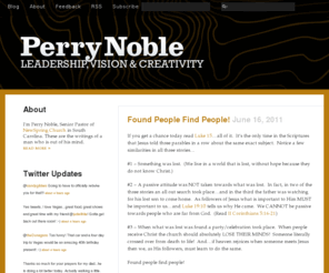 perrynoble.com: Perry Noble | Leadership, Vision & Creativity
