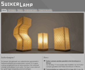 suikerlamp.nl: Suiker Lampen | Design lampen gemaakt van suiker klontjes
Design lamps made from Sugar Lumps