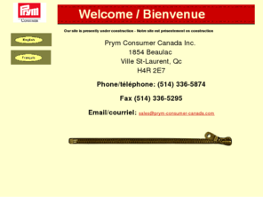 prym-consumer-canada.com: Home
