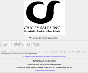 carleysales.com: Carley Sales Inc. Front Page
