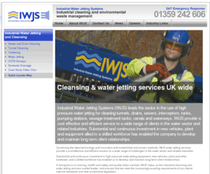 iwjs.co.uk: Experts in water jetting services UK wide
As suppliers of high pressure water jetting equipment, we offer industrial water jetting services for cleaning surfaces, sewers & drains. Call us now