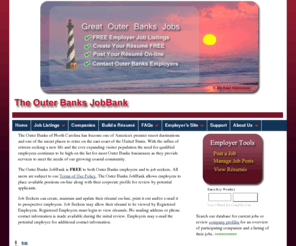 obxjobbank.com: Outer Banks JobBank
Welcome to the Outer Banks JobBank 