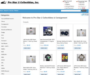 prostar2collectibles.com: Pro Star 2 Collectibles & Consignment Home Page
Pro Star 2 Collectibles & Consignment