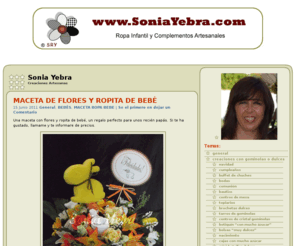 soniayebra.com: Sonia Yebra: Moda Infantil, Accesorios y Complementos exclusivos, Ropa niños y niñas
Sonia Yebra: Moda Infantil, accesorios y complementos exclusivos, dise�o y confecci�n, ropa para niños y niñas