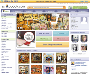 1800scrapbooks.net: Scrapbook.com: Supplies and Scrapbooking Ideas
The #1 Scrapbooking site and store in the world. Get free scrapbooking ideas and tutorials. Shop the award-winning scrapbooking store. Browse over a million layout and project ideas in the gallery.