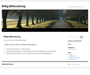 billig-bilforsikring.com: Under konstruktion
